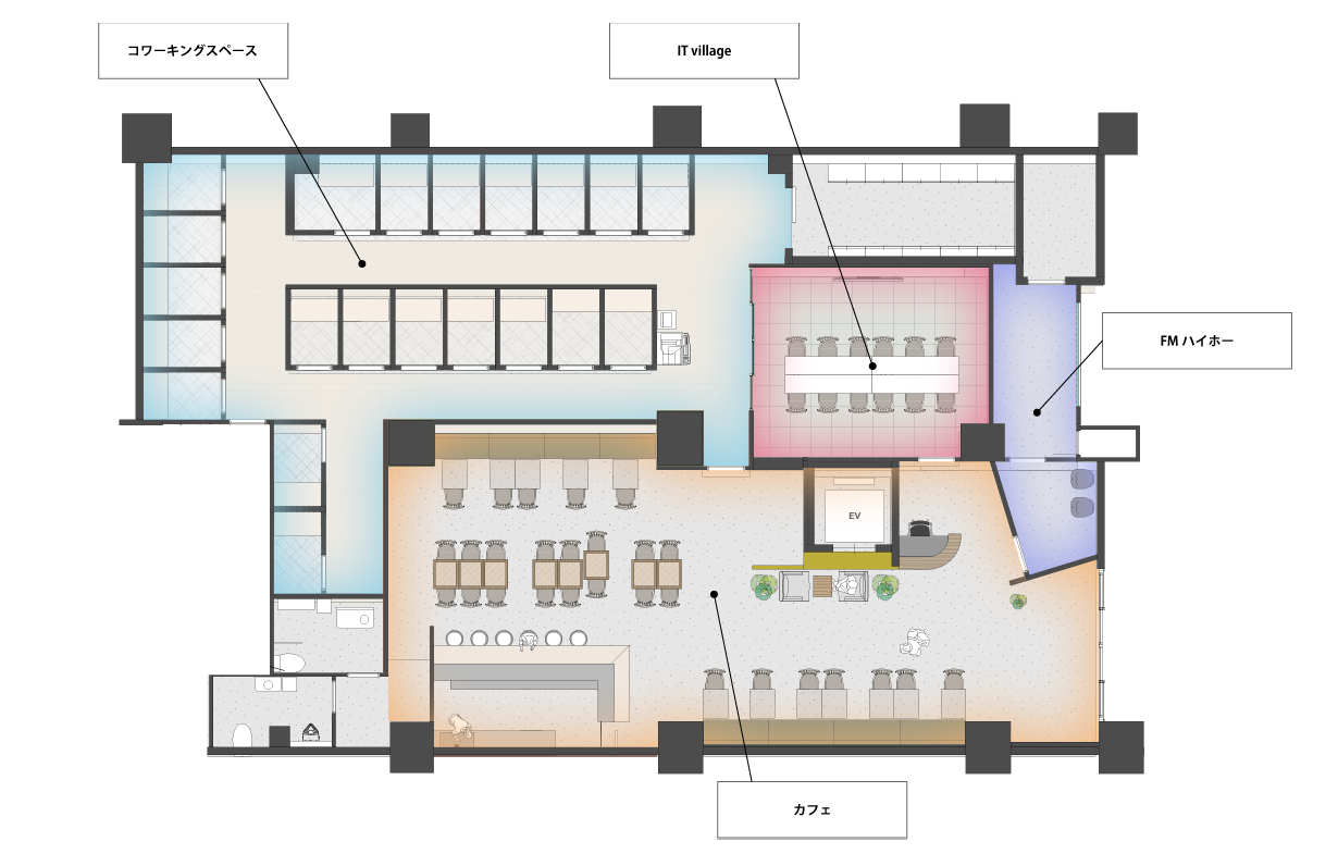O-terrace フロアマップ